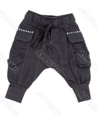 dark gray cotton panties