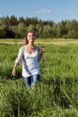 portrait of a beautiful girl