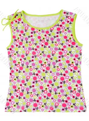 Children`s colored T-shirt