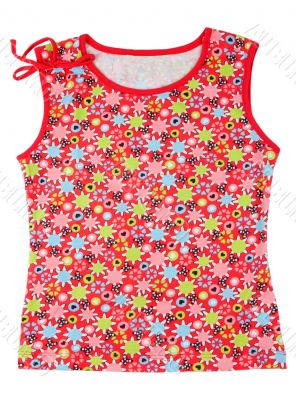 Children`s colored T-shirt