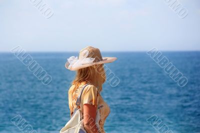 Girl and Ocean