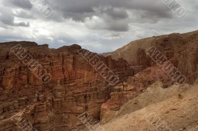 mountainous desert of Arava