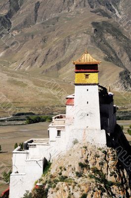 Ancient Tibetan castle