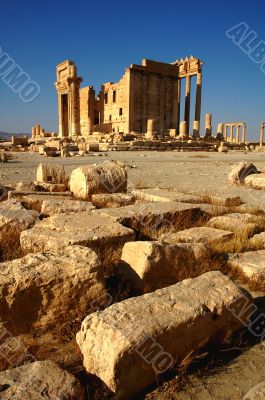 Relics of Palmyra in Syria