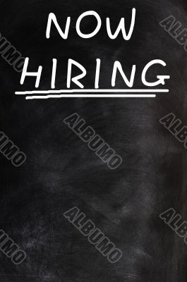 Now hiring