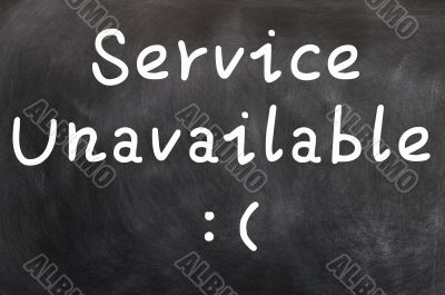 Service unavailable