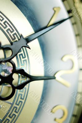 Clock hands, shallow DOF