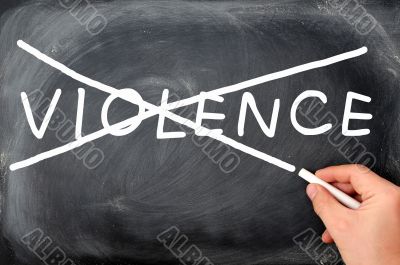No violence