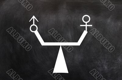 Balance of male and female