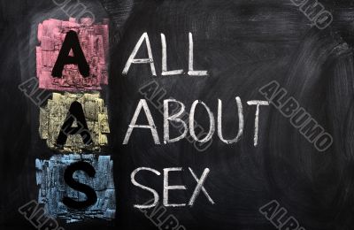 Acronym of AAS for All About Sex