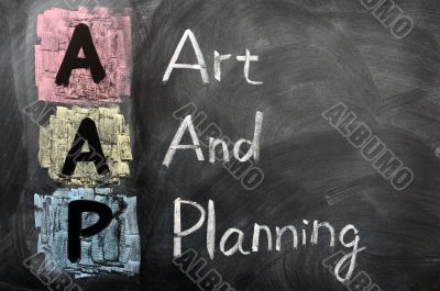 Acronym of AAP for Art and Planning