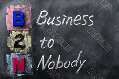 Acronym of B2N - Business to Nobody