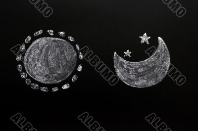 Day and night concept