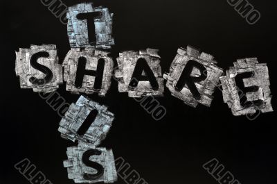 Crossword of Share Here