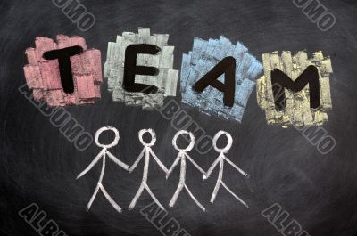 Teamwork concept