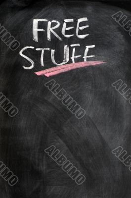 Free stuff background
