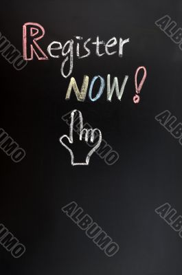 Register now