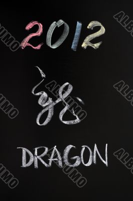 Chinese new year of dragon 2012