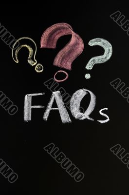 FAQ concept
