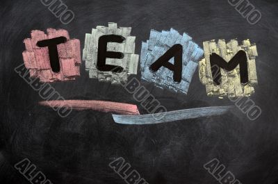 Teamwork concept