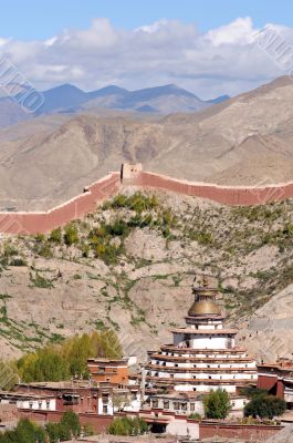 Gyantse lamasery,Tibet