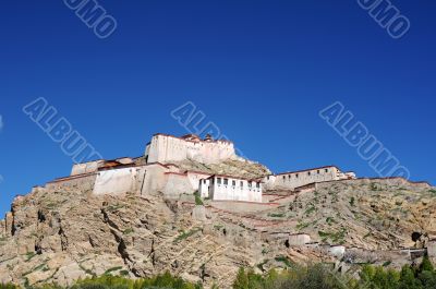 Ancient Tibetan castle