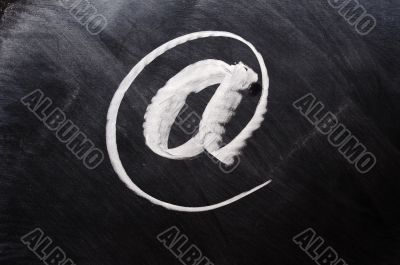 Symbol of internet