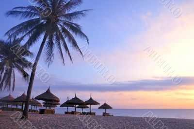 Landscape at beach