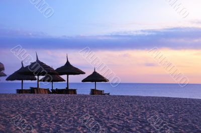 Landscape at beach