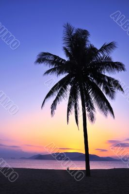 Sunrise at beach