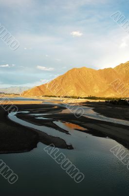 Landscape of Lhasa Tibet