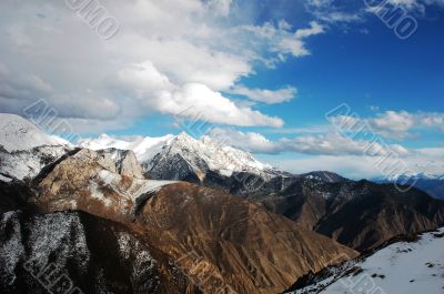 Landscape in winter