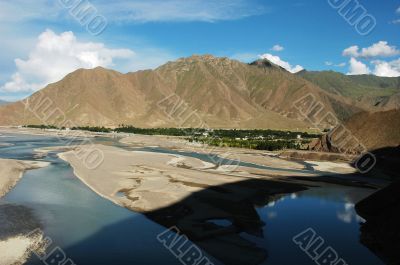 Landscape of Lhasa Tibet