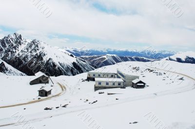 Landscape in winter