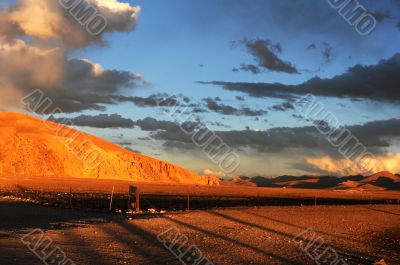 Landscape in Tibet