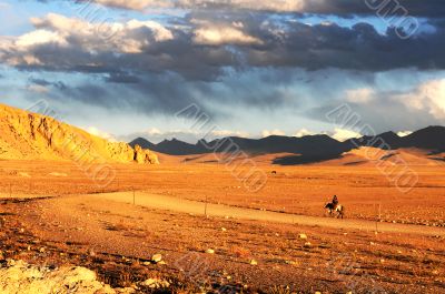 Landscape in Tibet