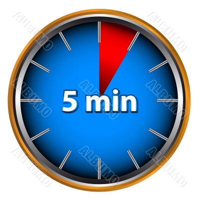 Five minutes