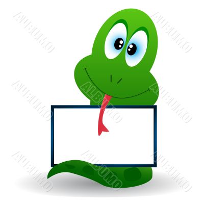 Snake with a frame