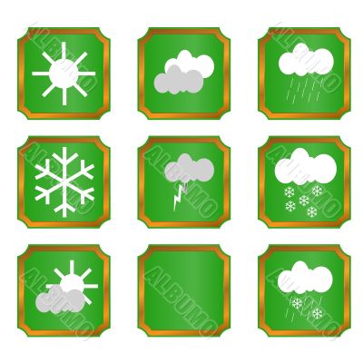 Weather buttons