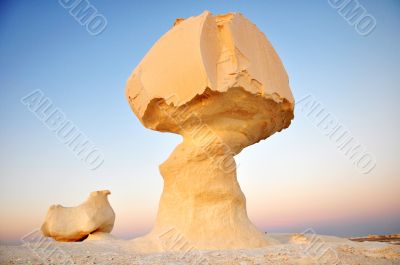 White Desert in Egypt