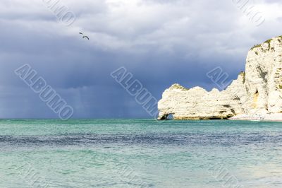 the northern coast of France