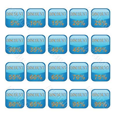 Discount icons