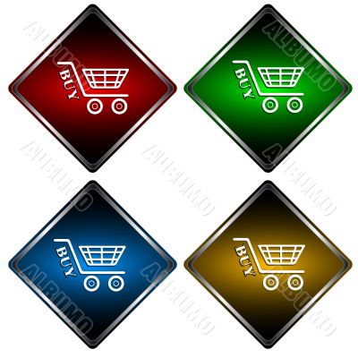 Set from four icons a buy