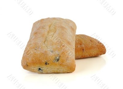 Ciabatta with olives
