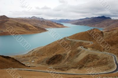 Landscape in Tibet