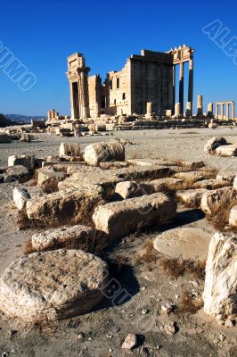 Relics of Palmyra in Syria