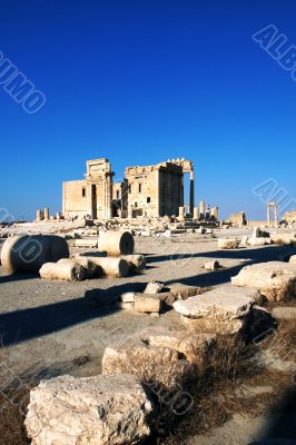 Relics of Palmyra in Syria