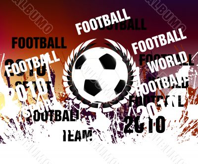 football concept background
