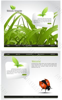 Website template