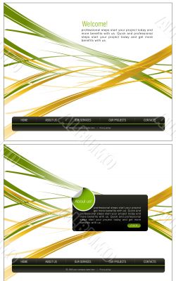 Website template